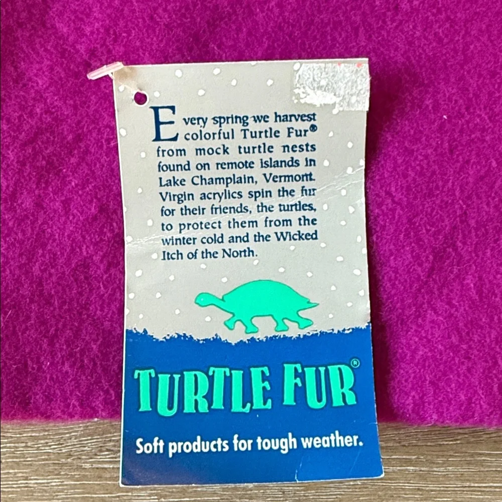 Turtle Fur Fuschia Pink Neck Gator Made in Vermont!